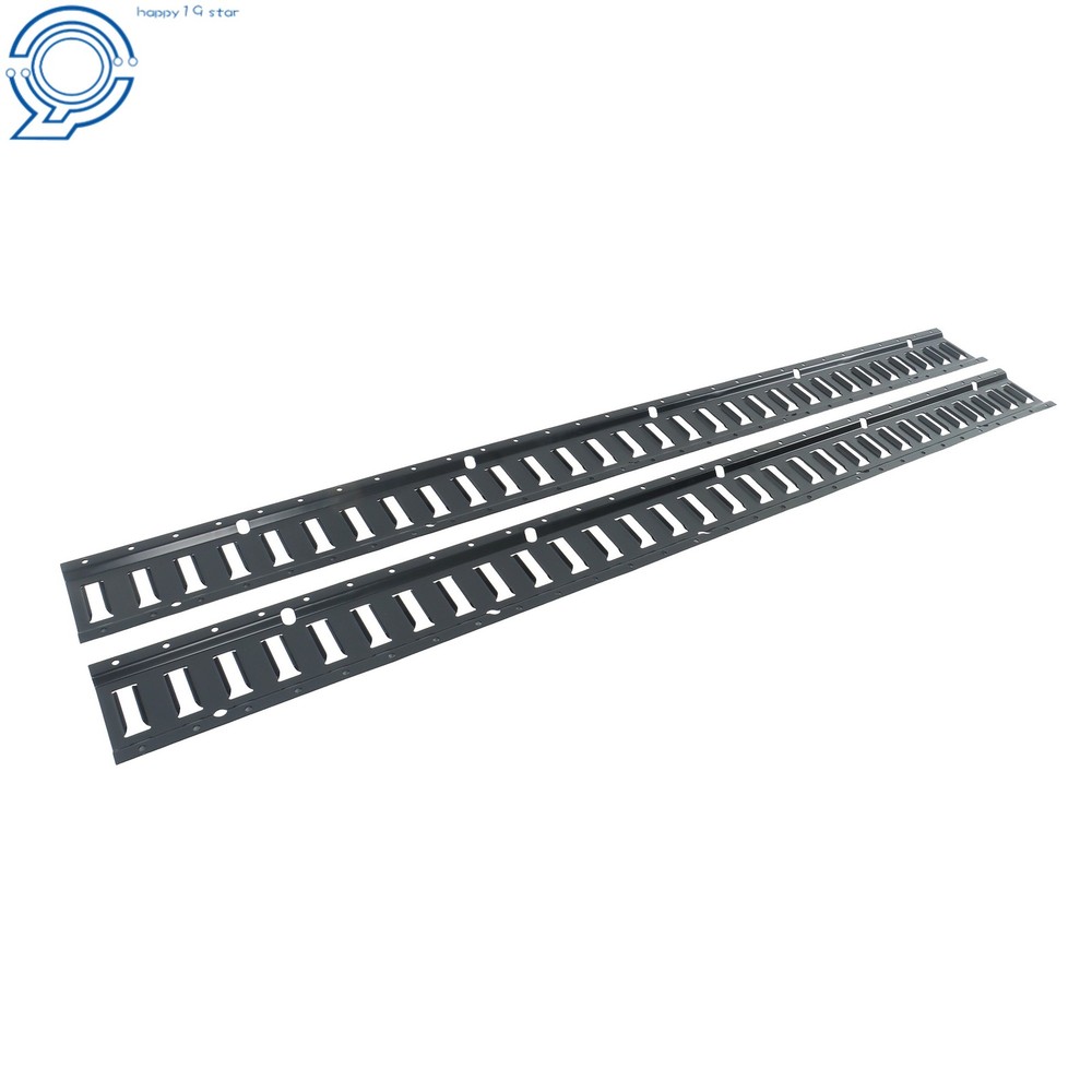 E Track Tie Down Rail Kit 2Pack 5' E Track Rails for Garages Vans Trailers