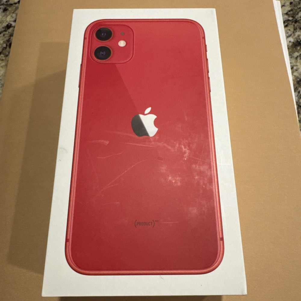 Apple iPhone 11 Red 64GB BOX ONLY