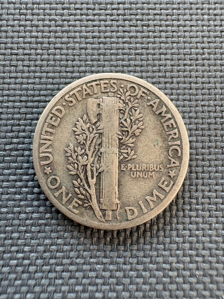 Mercury Dime | 90% Silver | Good Condition Coin | COA | Random Year