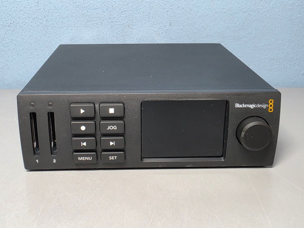 Blackmagicdesign HyperDeck Studio Mini Broadcast Deck Dual SD & UHS-II Card Read