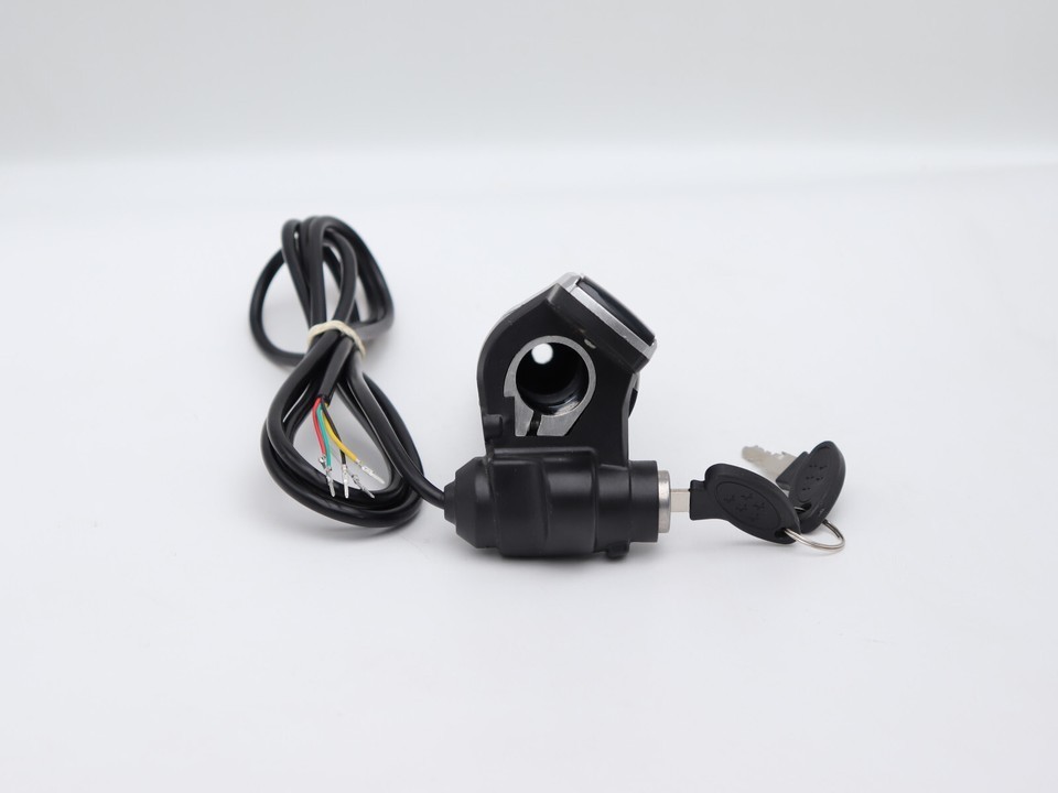 24V electric scooter throttle handle with keylock power indicator light