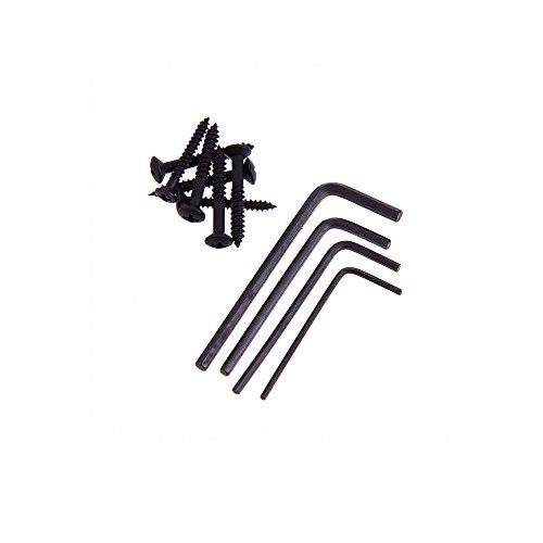 4 String Headless Guitar Bass Bridge Tailpiece System Fixed Hardtail Saddle