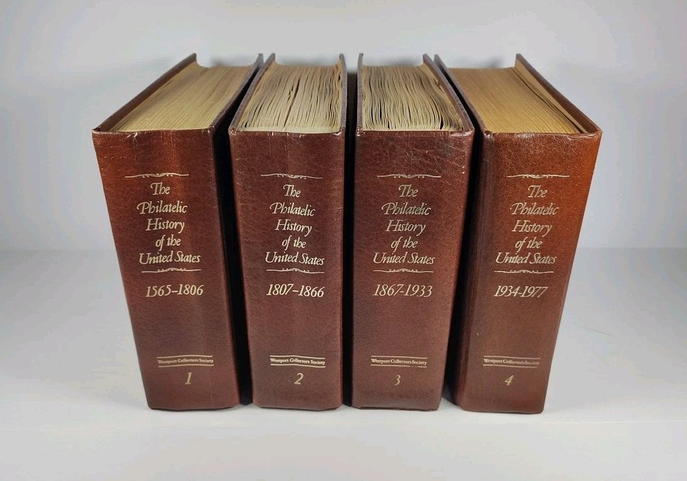 The Philatelic History Of United States Complete 4 Volume Cover Collection