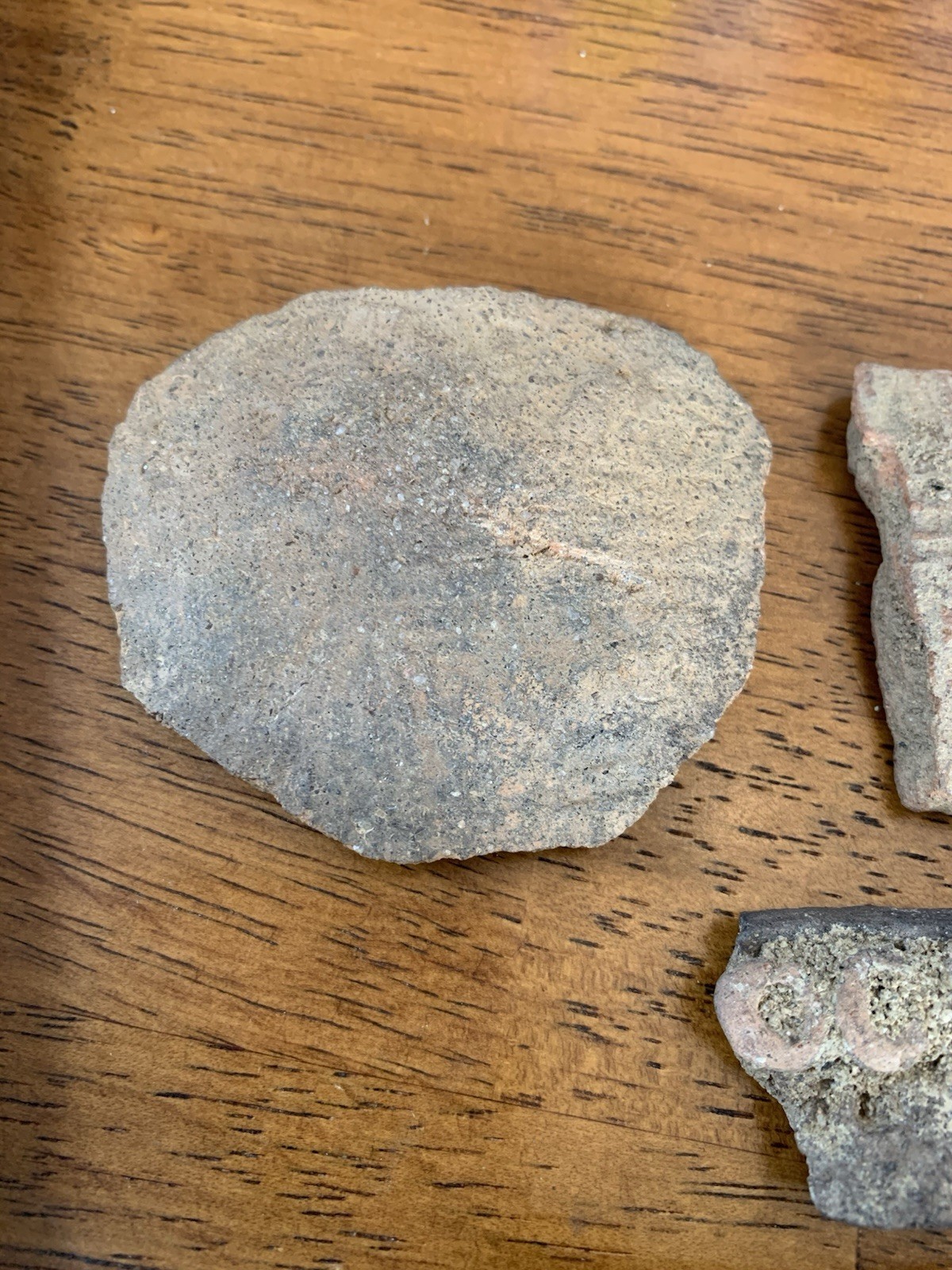 Authentic American Indian Artifacts Found Near Kingstree, SC pottery shards
