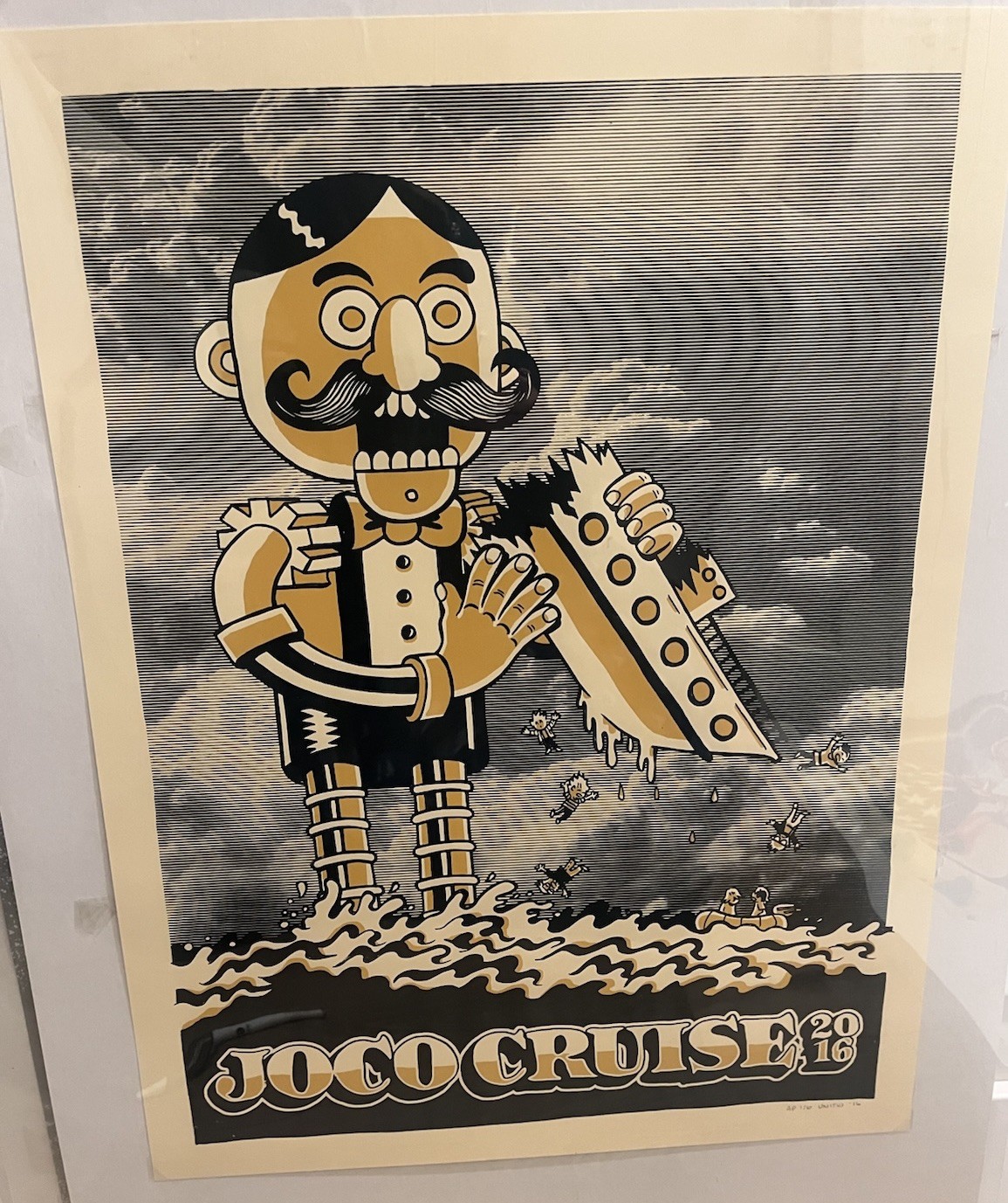 Rare JOCO Cruise Comedy Poster AP!