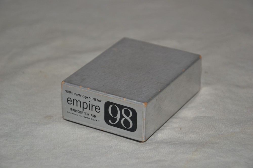 Original Vintage Empire 98 Turntable tonearm Headshell