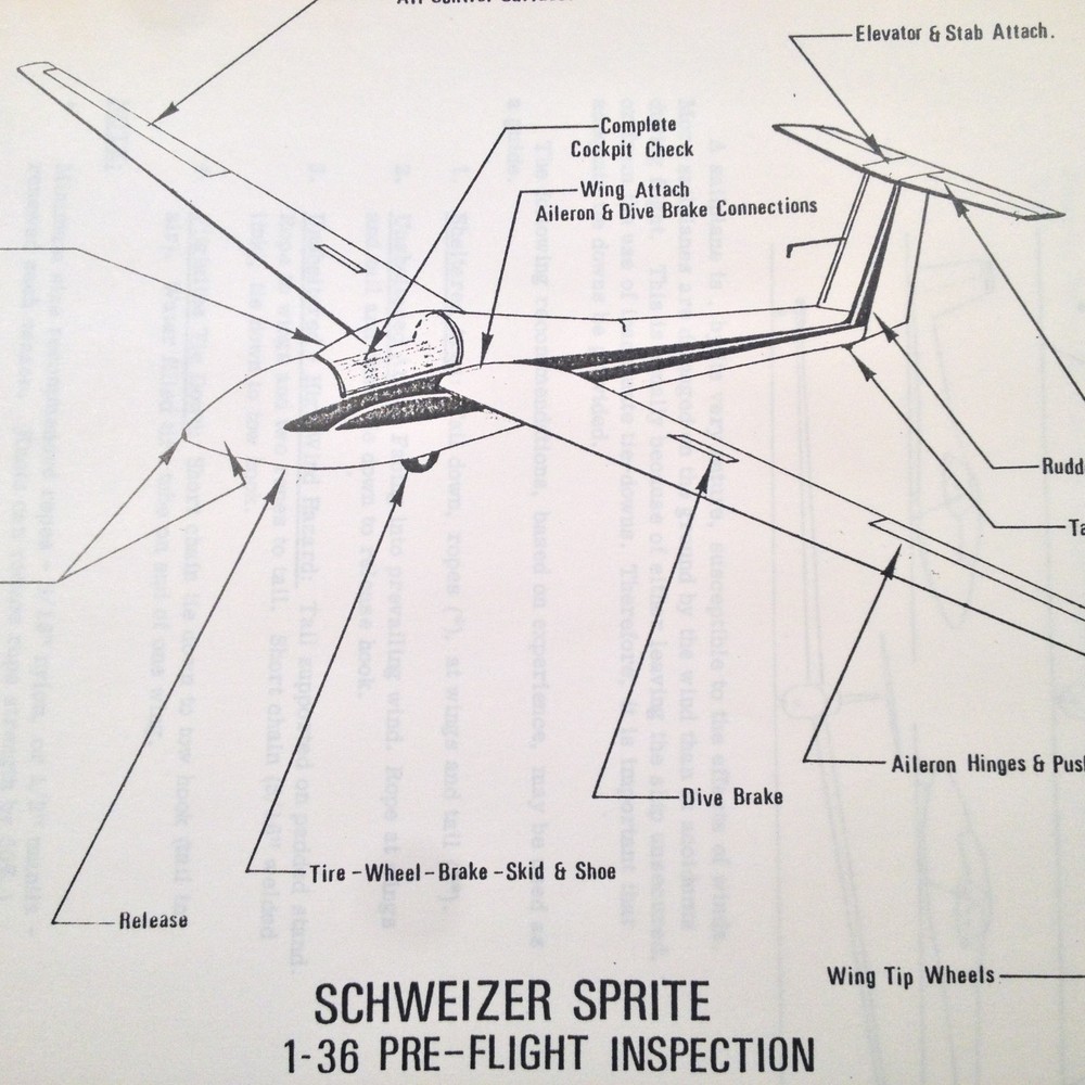 Schweizer SGS 1-36 Pilot's Operating Manual