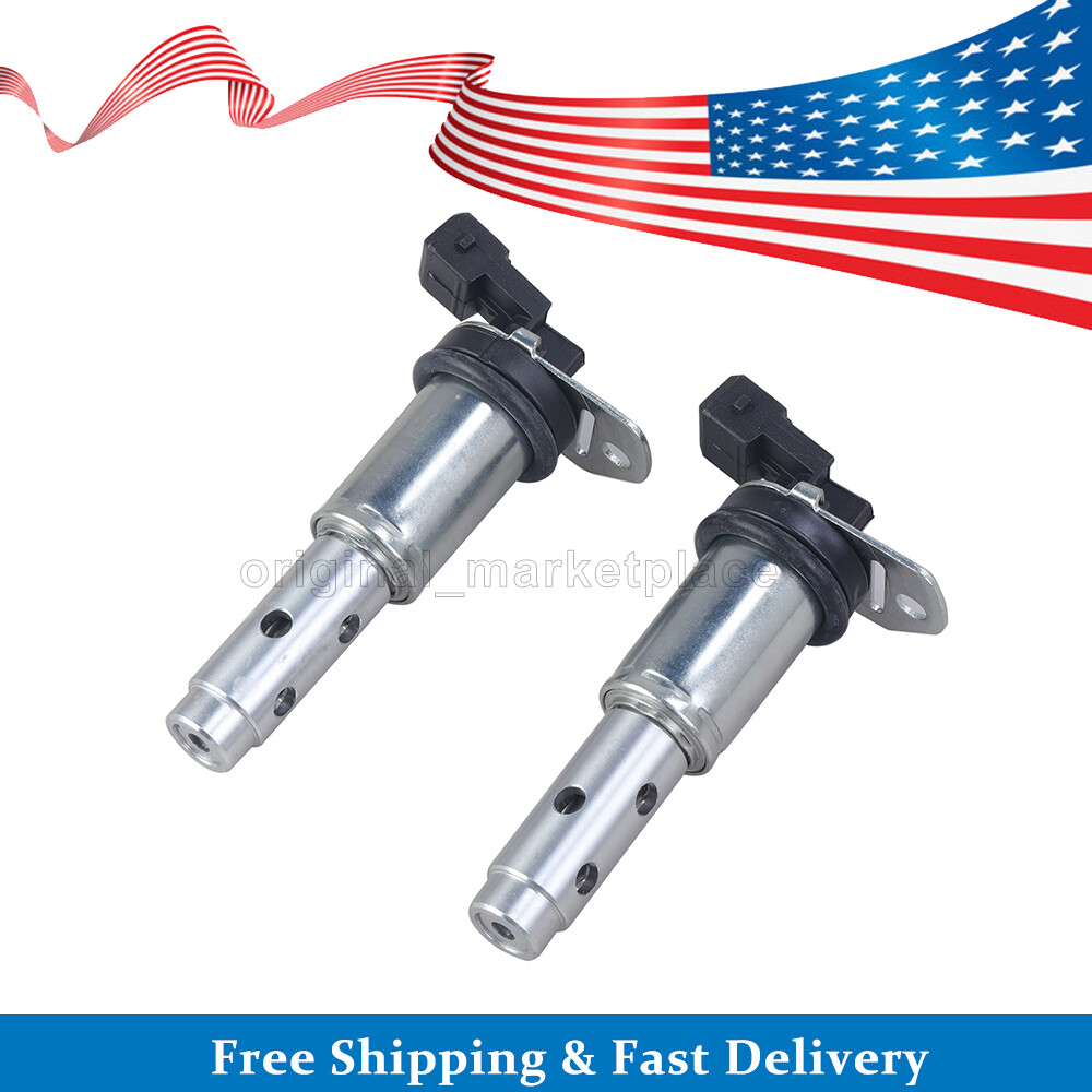 2Pcs VVT Engine Variable Control Valve Timing Solenoid 11367585425 For BMW