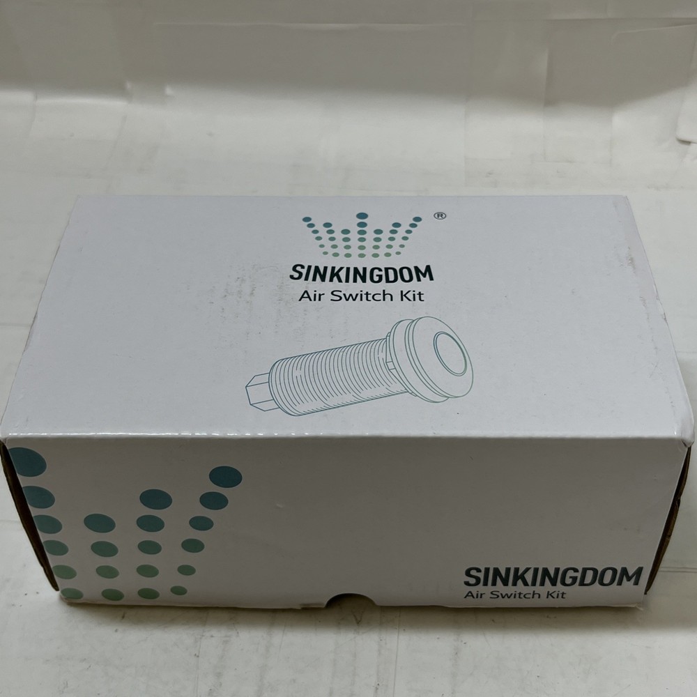 SINKINGDOM Garbage Disposal Air Switch Kit with Long Button Champagne Bronze