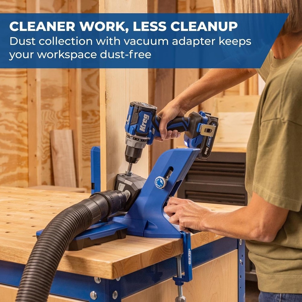 Pocket-Hole Jig 720PRO - Easy Clamping & Adjusting