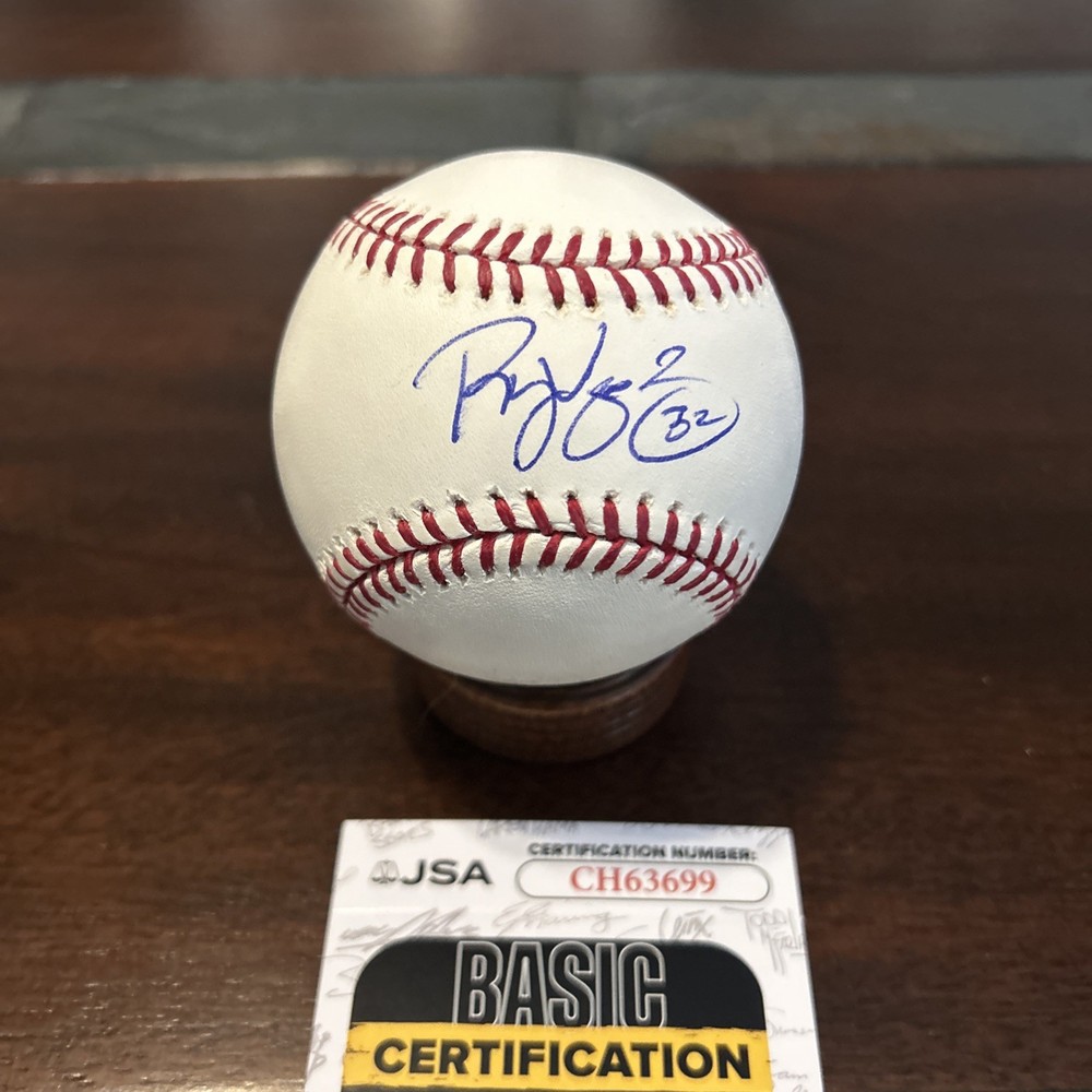 Ryan Vogesong  Signed New  ROMLB Baseball. JSA