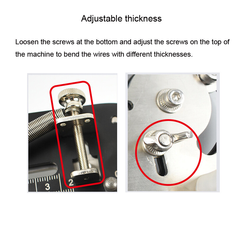 Manual Small Wire and Cable Bending Machine Copper Wire Bender