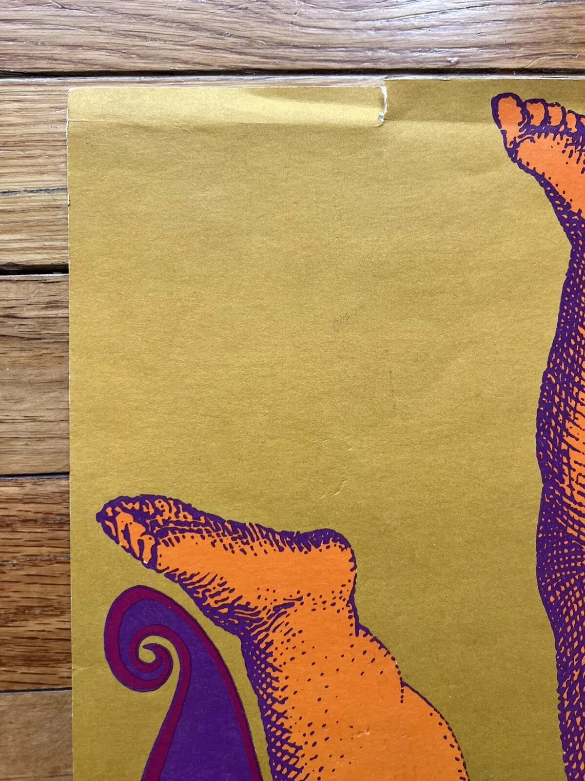 JANIS JOPLIN BIG BROTHER AND THE HOLDING COMPANY AT THE ARK VINTAGE POSTER 1967