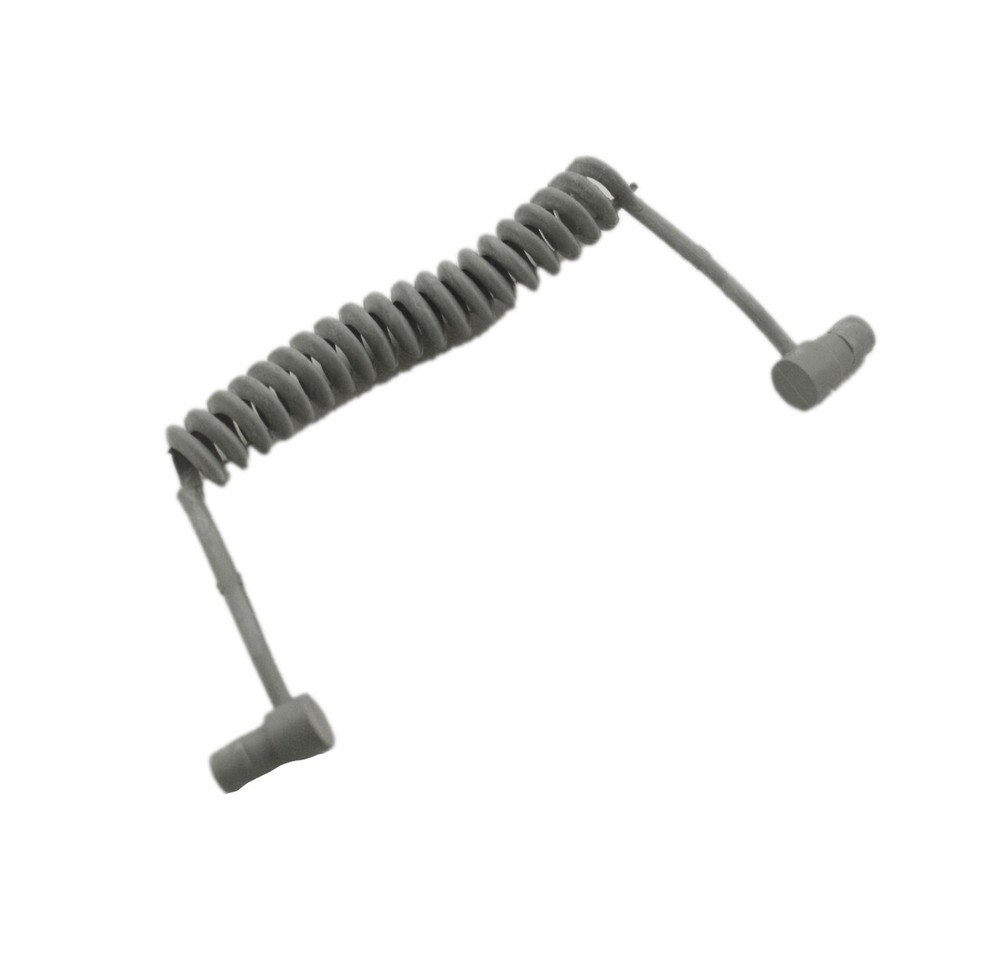 Coiled Snap Tether for NEWLEAF DESIGNS Scoop Bin (GRAY)