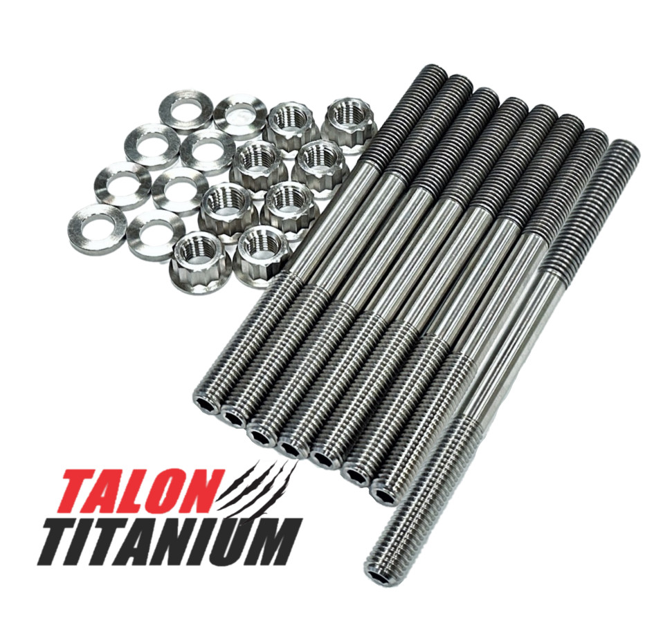 Gold Wing 1800 Ti Cylinder Block Studs TITANIUM Engine Head Mount Stud Bolt Kit