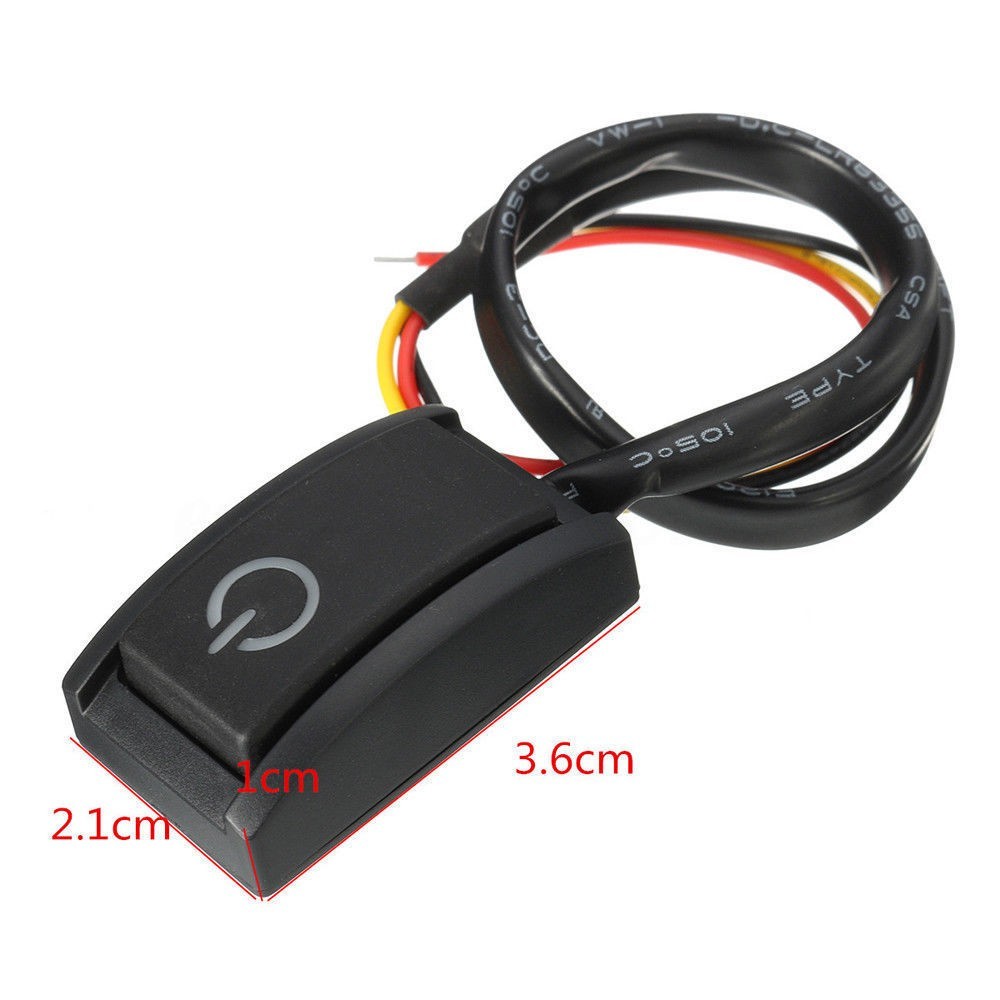 Car Kit Kit Button Switch Button Switch Plastic Double Sided Tape
