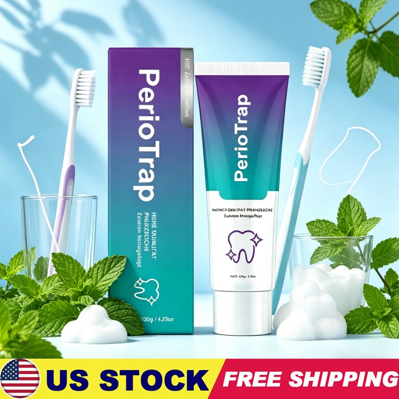 PerioTrap Mint Flavor Gum Toothpaste Cleaning Toothpaste Sensitive Teeth 120g