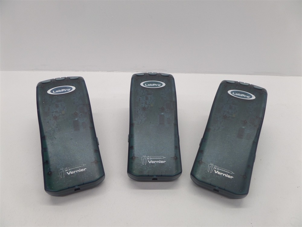 Lot Of 3- Vernier LabPro Data Logging Collection Sensor