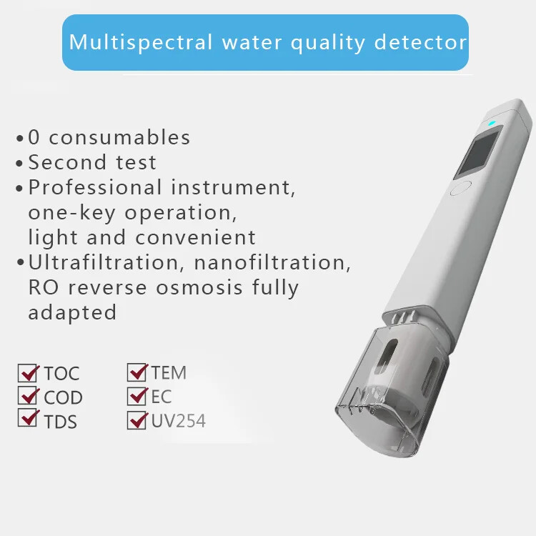 Water Quality Analyzer TOC/COD/TDS/UV254/EC Meter Water Quality Tester Detector