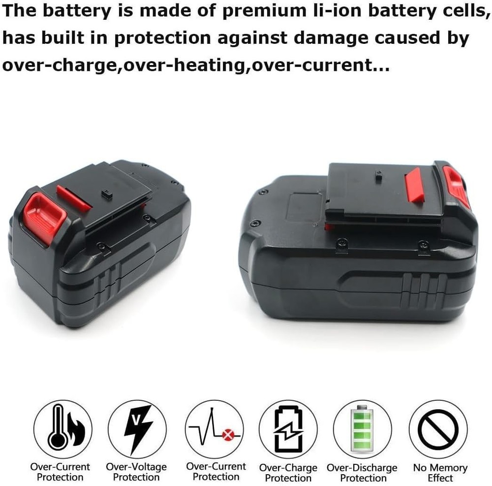 2Pack 18V for Porter Cable PC18B 18-Volt Cordless Tools NiCD Replacement Battery