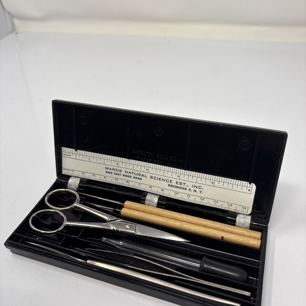 Vintage Ward's natural science dissection kit