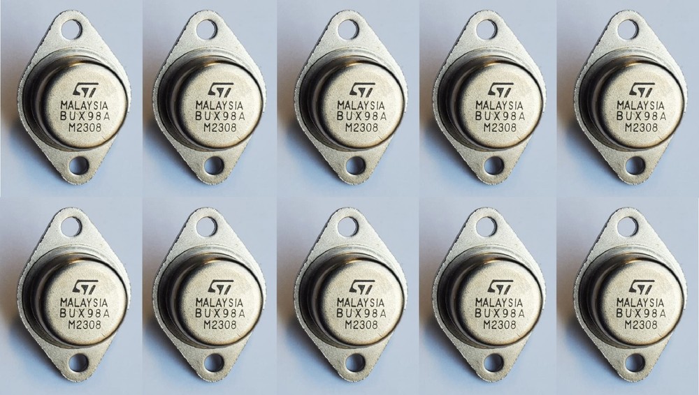 BUX98A ST  Silicon Transistor Equiv: ECG386 New -10Pack