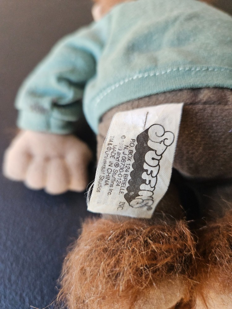 WOLFMAN. STUFFINS PLUSH STUFFED HORROR FIGURE. UNIVERSAL STUDIOS SOUVENIR