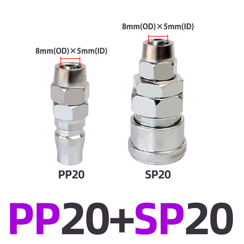 Pneumatic C-Type Self-Locking Fitting Quick Release Connector for Air Compressor