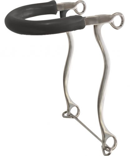 Showman Rubber Nose Hackamore