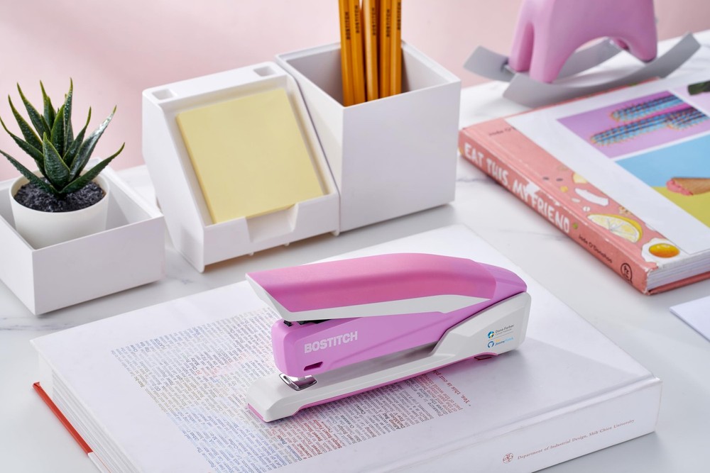 Bostitch Office InPower Spring-Powered Desktop Stapler, 20 Sheet Capacity, On...
