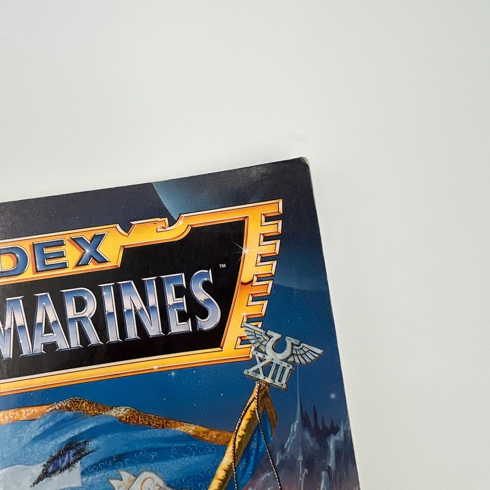 Warhammer 40K Codex Ultramarines 2nd Edition 1995 Games Workshop Softcover VG