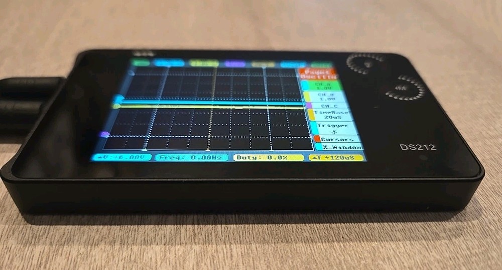 Mini DSO Portable Digital Oscilloscope DS212 b-x