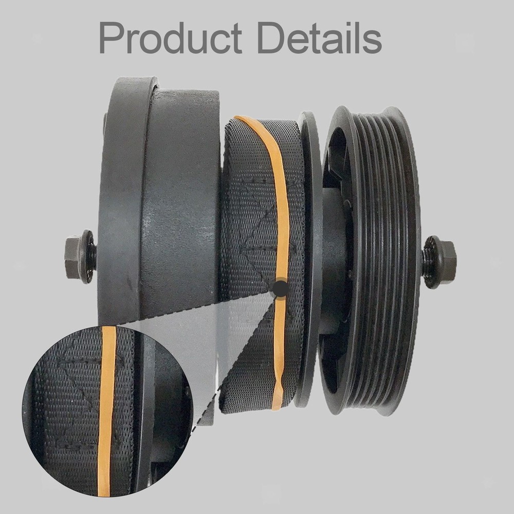 Webbing Damper Rowing Machine Pullback Wheel