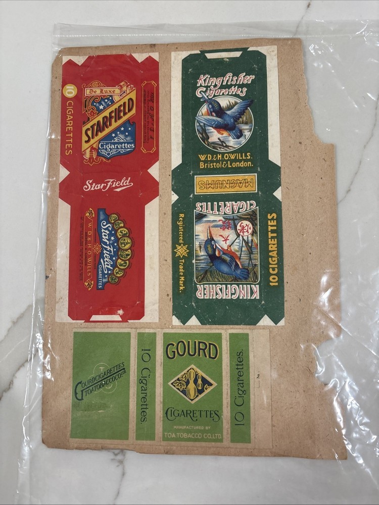 Impressive Vintage Collapsed Boxes Collection.