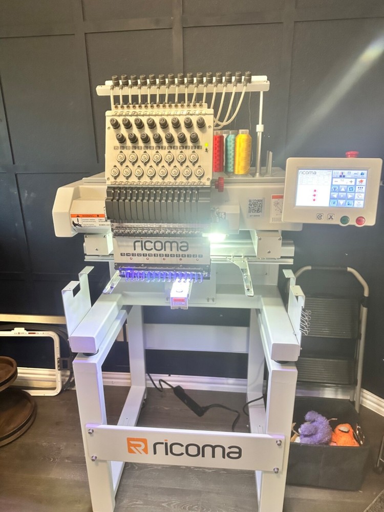 Ricoma embroidery machine
