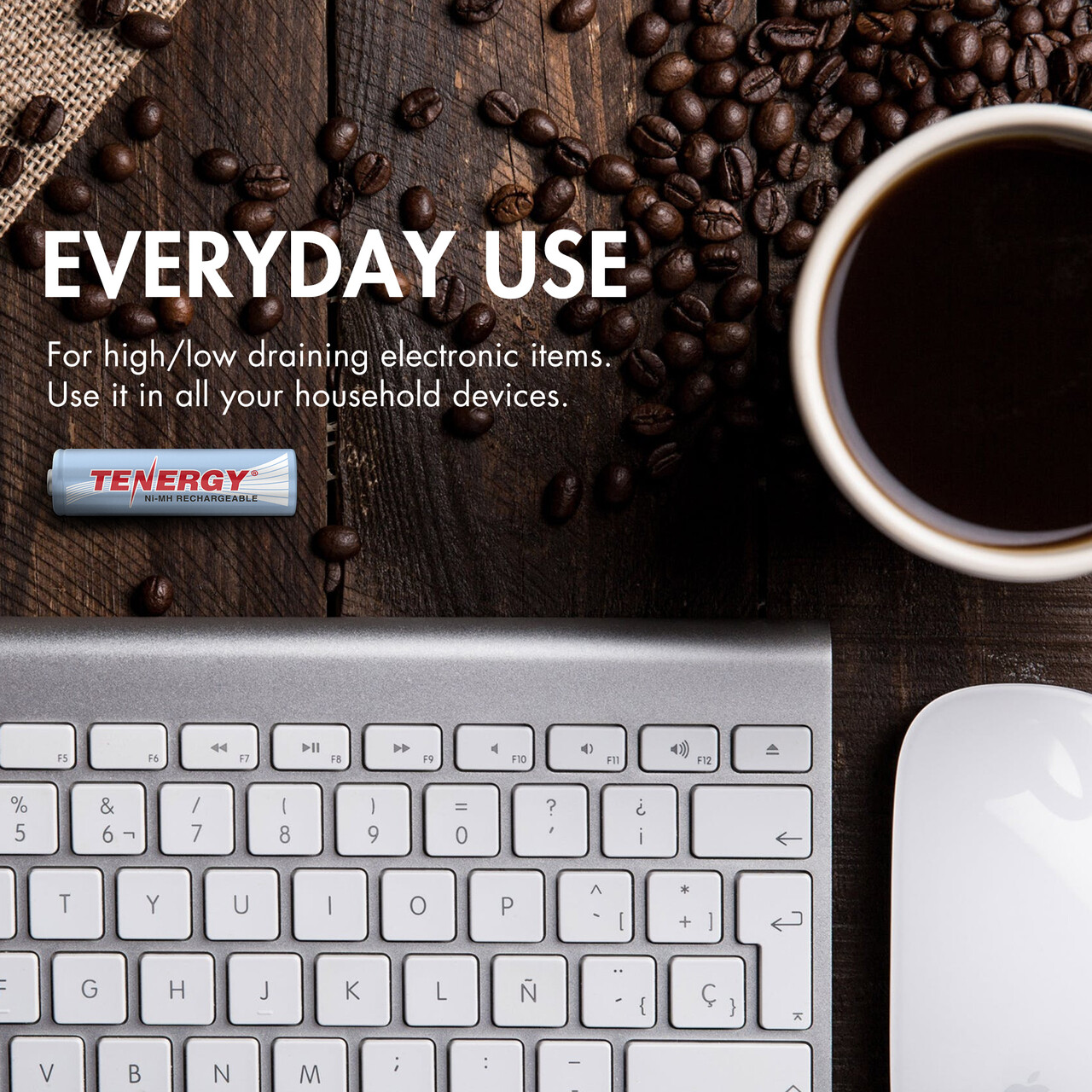 Tenergy Bulk AA,AAA 2500mAh,1000mAh NiMH Rechargeable Batteries Cells 1.2V Lot