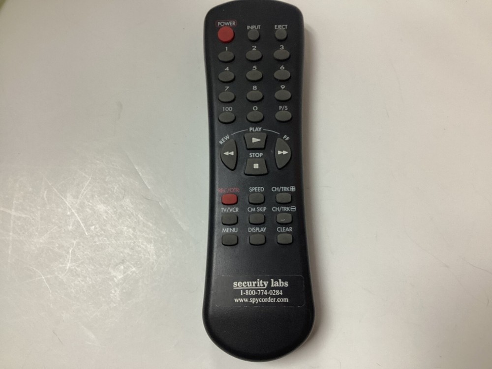Security Labs DVR Remote