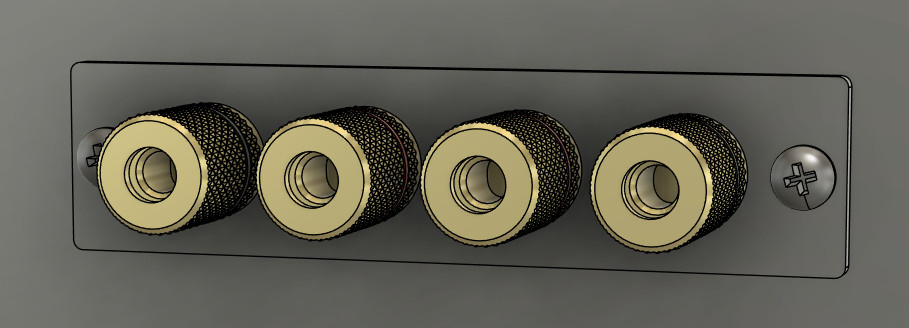 Sansui 551 speaker terminal upgrade kit