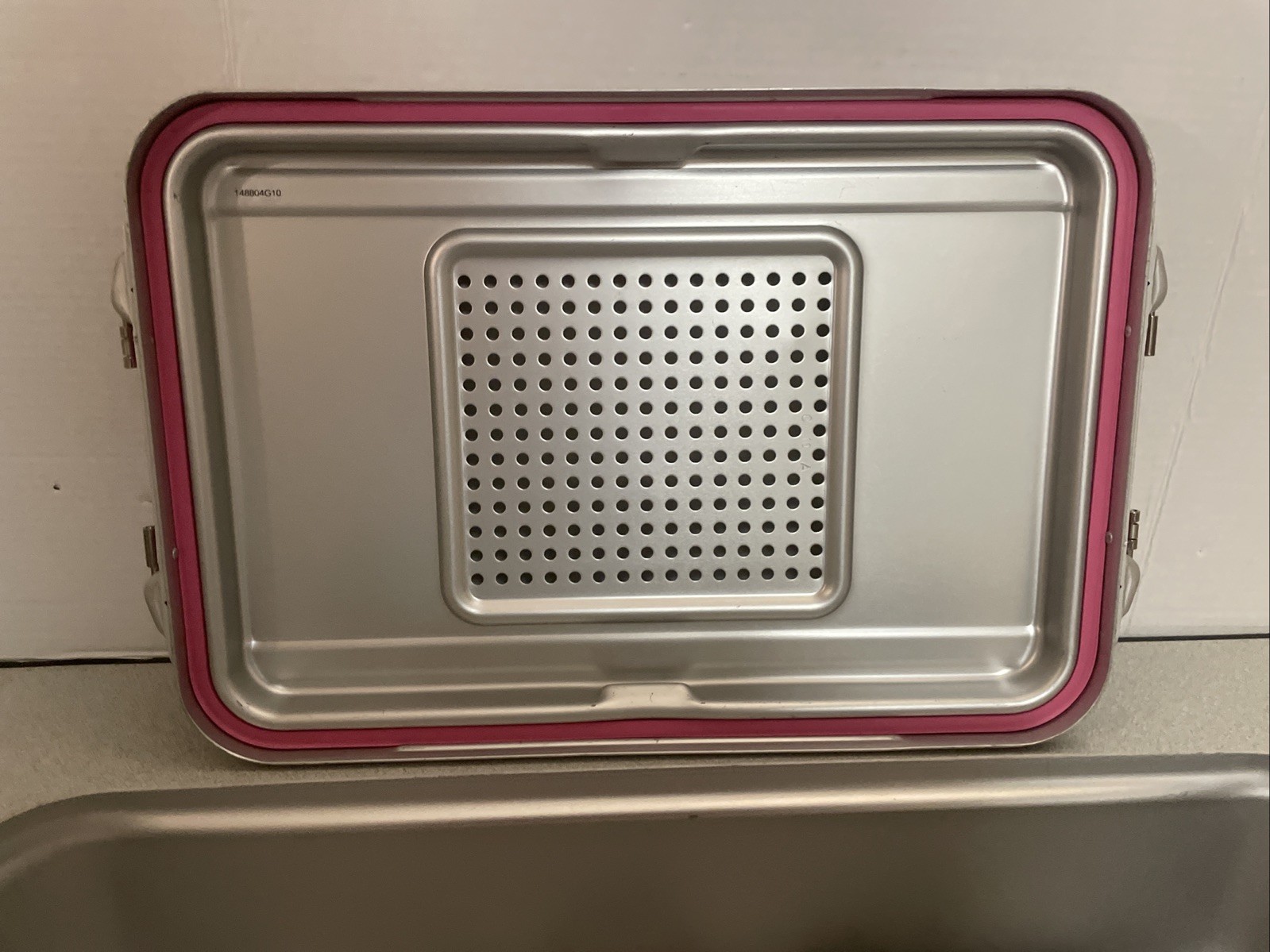 V. Mueller CD2-5ST Genesis 19" x 12" x 5" Mid-Length Container w/ 2 Trays