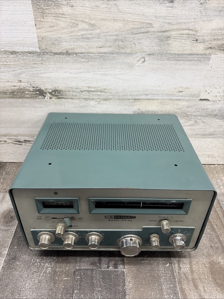 Heathkit HR-20 Ham Receiver HF Untested As Is