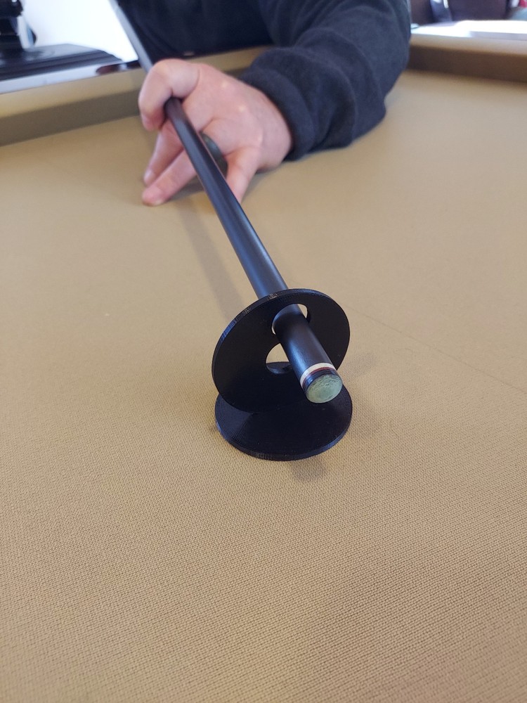 Stroke & Aim Trainer – Improve Pool Accuracy – Practice Anywhere – Billiards Aid