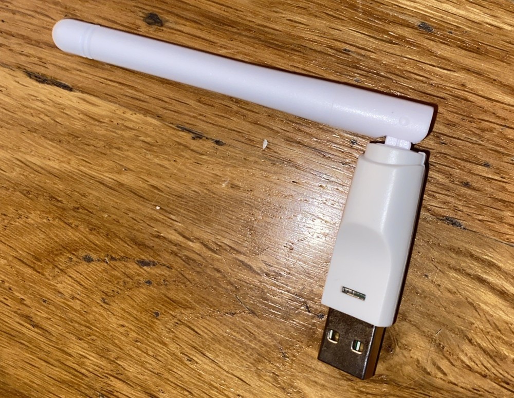 150Mbps USB WiFi Adapter Raspberry Pi/Pi 2 3 4 Zero RT5370 Chip Wireless White