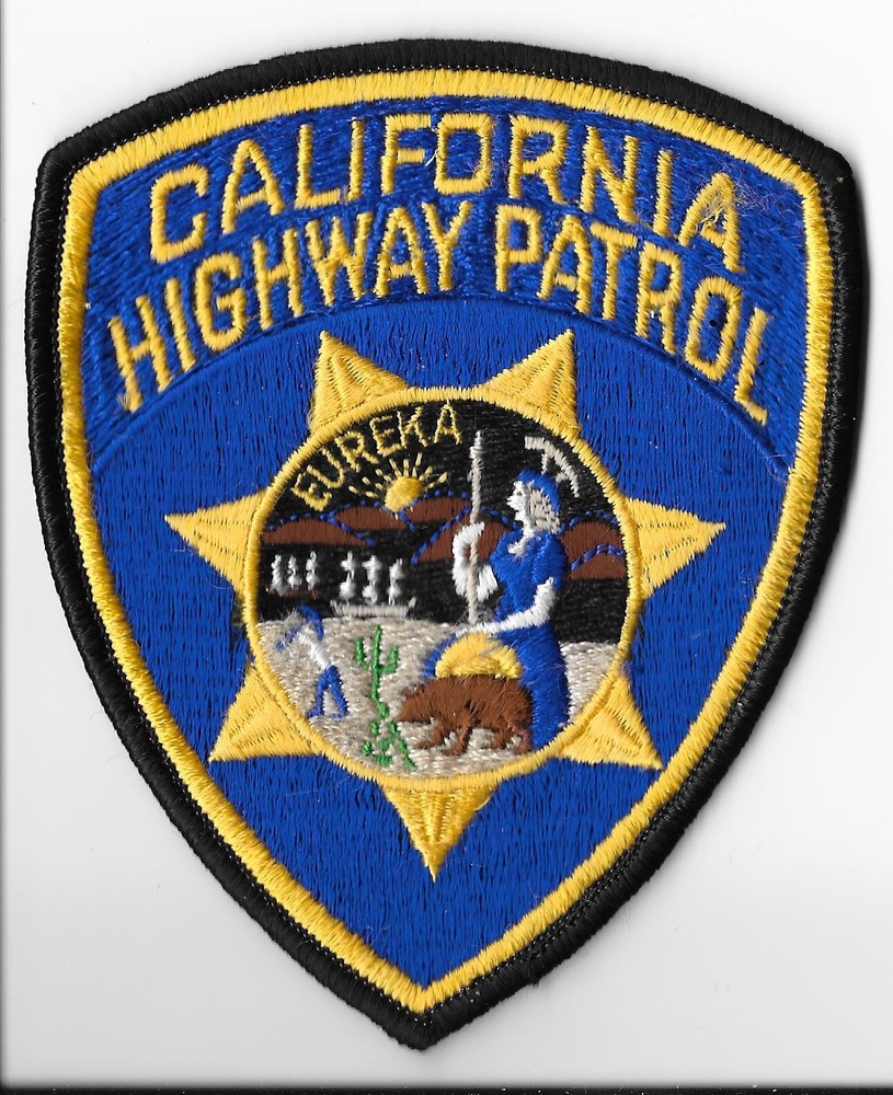 California Highway Patrol Shoulder Patch V4
