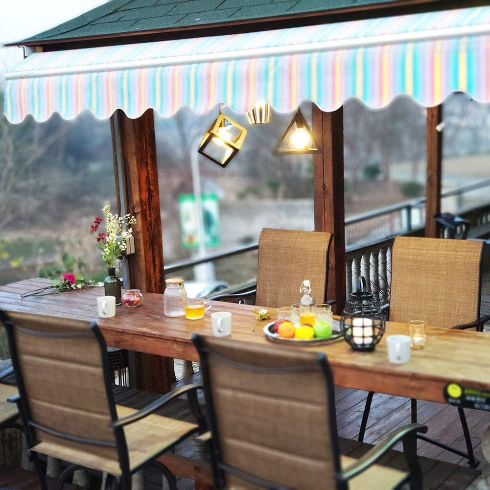 Patio Bar Stools Set of 4 Swivel Barstools Bar Height Chair Outdoor Dining Chair