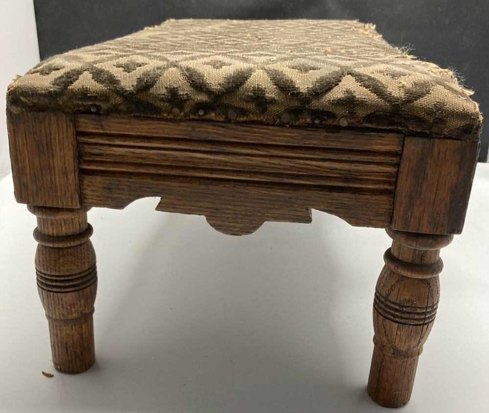 Antique Footstool wood