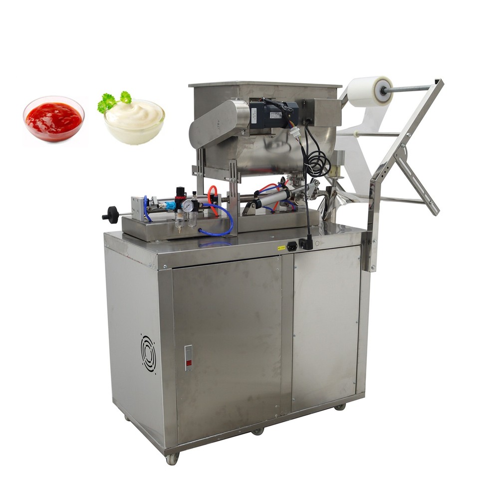 Automatic Quantitative Filling Machine Horizontal Hopper Stainless 10-100ml 500W