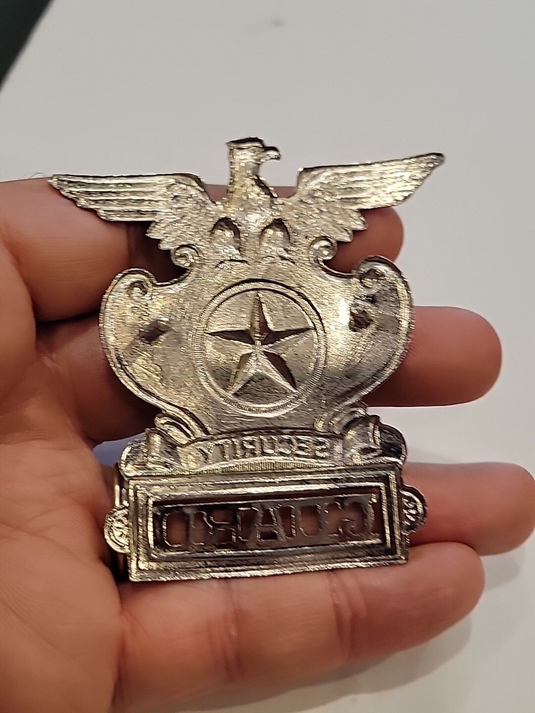 VINTAGE SECURITY GUARD BADGE #2