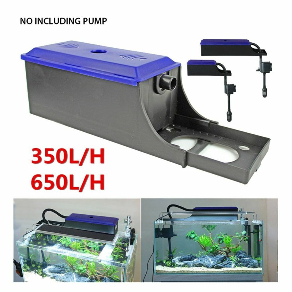 New Aquarium External Filter Box Pump Fish Tank Water Box For Circulation System