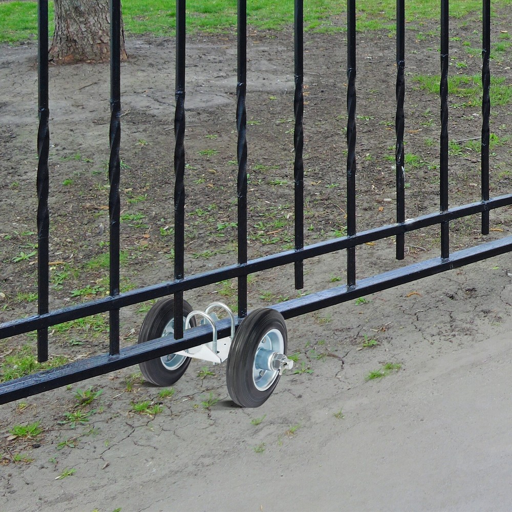 Heavy Duty Sliding Gate Hardware Kit with Rolling Wheels