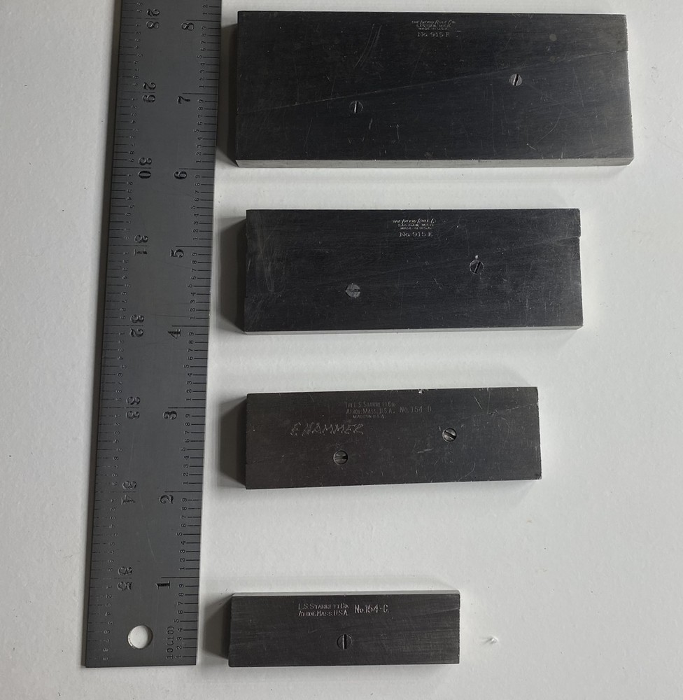 L.S. Starrett-Lufkin Adjustable Parallels